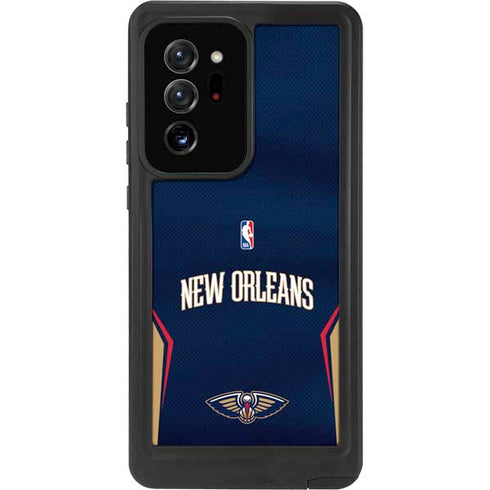 NBA New Orleans Pelicans Jersey Galaxy Note20 Ultra 5G Waterproof Case